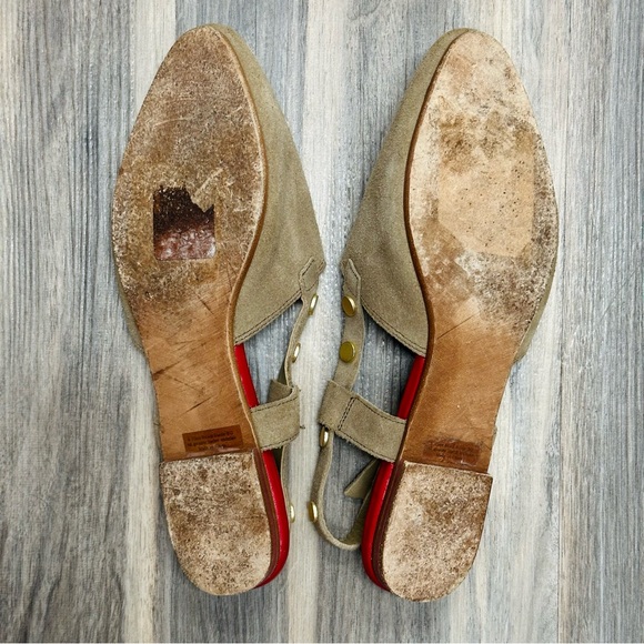 Hammitt Womens Coco Leather Slingback Closed Toe Flat - Picture 7 of 8